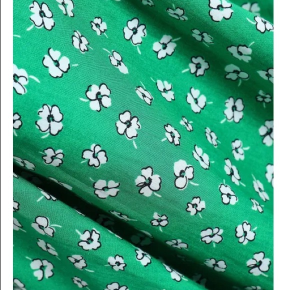 CLAUDIE PIERLOT floral print cotton hi-rise mini - Picture 3 of 8